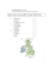 English Worksheet: Life of the Nation - a poem gap fill