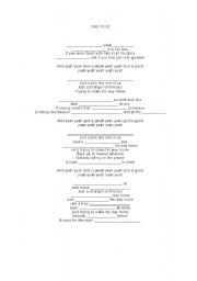 English worksheet: CONDITIONALS