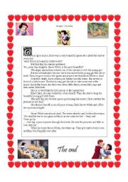 English Worksheet: Snow White 