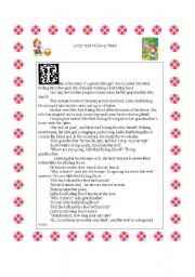 English Worksheet: Little Red Riding Hood