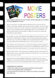 English Worksheet: Movie Posters 1