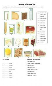 NOUNS OF QUANTITY