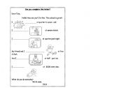 English Worksheet: SIMPLE PRESENT ACTIVITY 