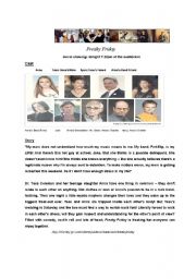 English worksheet: freaky friday_cast and story