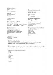 English Worksheet: Ideas for farm animal theme lessons