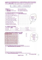 English worksheet: MUST