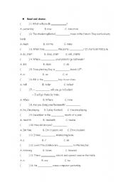 English Worksheet: grammar practice worksheet