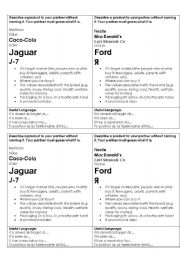 English Worksheet: Business English-Brands