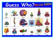 Guess Who? - Monsters Edition