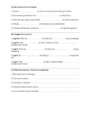 English worksheet: Conditionals