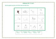 English Worksheet: ANIMALS DOT TO DOT