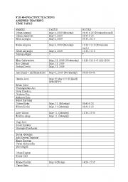 English worksheet: plan