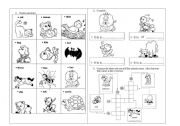 English Worksheet: Animals