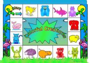 Colorful Creatures Animal Game - (Ideas on Page 2)