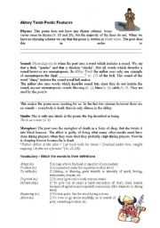 English worksheet: Abbey Tomb by Patricia Beer