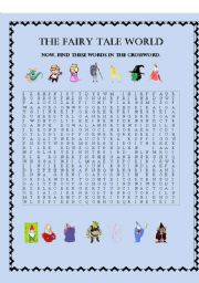 English Worksheet: Fairy Tales 2nd part