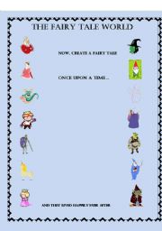 English worksheet: Fairy Tales