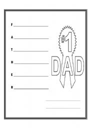 English Worksheet: Fathers Day