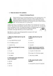 English Worksheet: shopping- simple present