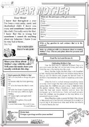 English Worksheet: 