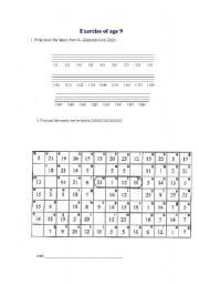 English Worksheet: exercise of dialogues and words 
