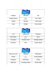English Worksheet: comparatives bingo