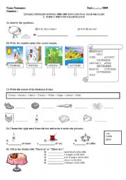 REVISION FOR ELEMANTARY STUDENTS