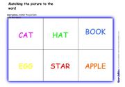 English Worksheet: bingo