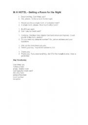 English Worksheet: CONVERSATION