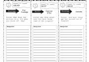 English worksheet: Reading Trifold