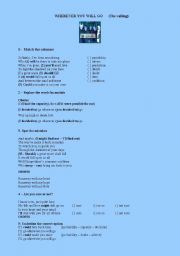 English Worksheet: Wherever You  Will Go  (The Calling)