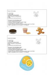 English Worksheet: Passion fruit cookies - RECIPE