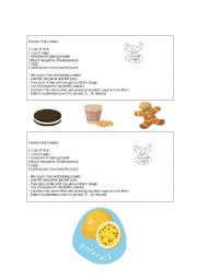 English worksheet: Passion fruit cookies - RECIPE