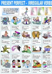 PRESENT PERFECT - IRREGULAR VERBS