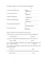 English worksheet: to practice the present perfect tense