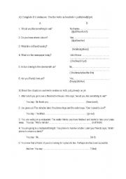 English Worksheet: to practice the present perfect tense