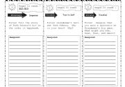 English worksheet: Reading Trifold