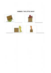 English worksheet: Prepositions