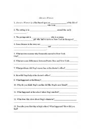 English worksheet: 