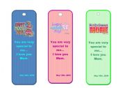 MOTHERS DAY BOOKMARKS