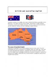 British and Australian English