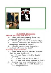 English worksheet: DVD Activity