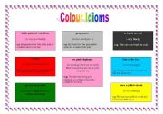 Colour idioms