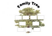 English Worksheet: Family Tree