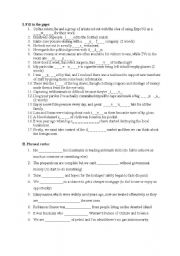 English worksheet: Cutting Edge Advance Module1