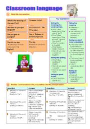 Classroom Language