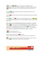 English Worksheet: Have to