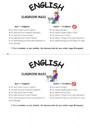 Classroom rules