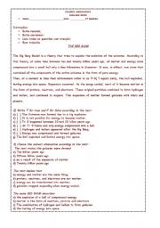 English Worksheet: Was/Were