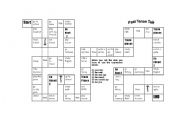 English Worksheet: Simple Past irregular verbs board